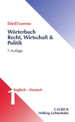 Wörterbuch Recht, Wirtschaft & Politik Band 1: Englisch - Deutsch - Bd.1