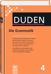 Der Duden: Die Grammatik; Bd.4