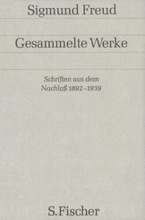Gesammelte Werke: Schriften aus dem Nachlaß 1892-1939; Bd.17