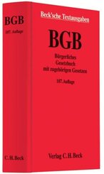 Bürgerliches Gesetzbuch (BGB) mit zugehörigen Gesetzen