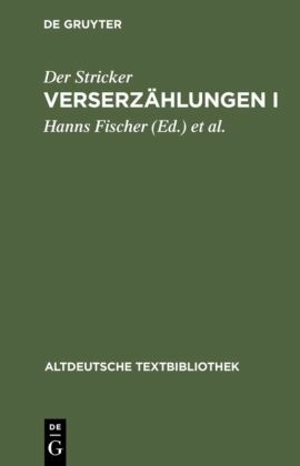 Verserzählungen - Tl.1