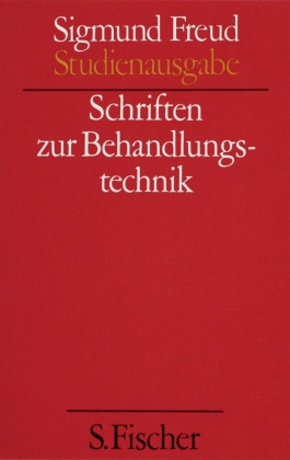 Studienausgabe: Schriften zur Behandlungstechnik; Erg.-Bd.