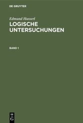 Logische Untersuchungen, 3 Teile