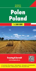 Freytag & Berndt Autokarte Polen 1:500.000; Polska; Pologna; Poland; Pologne