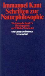 Schriften zur Naturphilosophie
