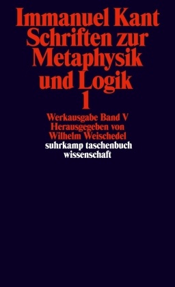 Schriften zur Metaphysik und Logik - Tl.1