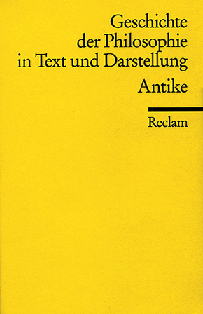 Geschichte der Philosophie in Text und Darstellung - Bd.1