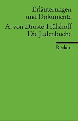 Annette von Droste-Hülshoff 'Die Judenbuche'