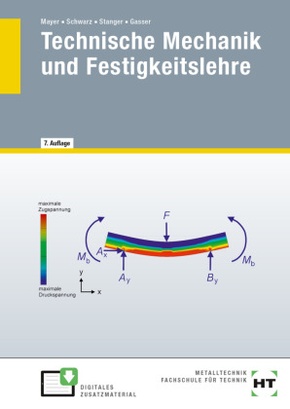 Technische Mechanik und Festigkeitslehre, m. 1 DVD-ROM