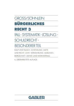 Bürgerliches Recht: Bürgerliches Recht 3