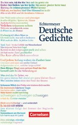 Echtermeyer: Deutsche Gedichte - Von den Anfängen bis zur Gegenwart - Jubiläumsausgabe