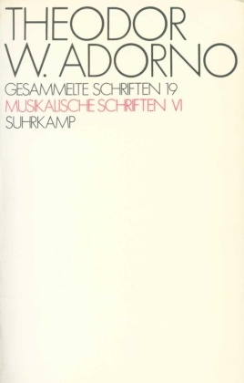 Gesammelte Schriften: Musikalische Schriften - Tl.6
