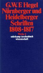 Nürnberger und Heidelberger Schriften 1808-1817