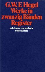 Werke in zwanzig Bänden, Register