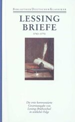 Werke und Briefe: Briefe von und an Lessing 1743-1770