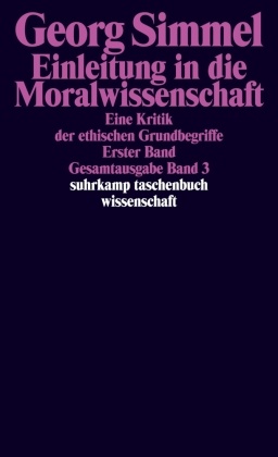 Einleitung in die Moralwissenschaft - Bd.1