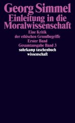 Einleitung in die Moralwissenschaft - Bd.1