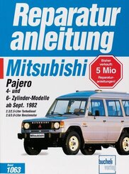 Mitsubishi Pajero, 4-Zylinder-Modelle und 6-Zylinder-Modelle (ab September 82)