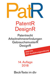 Patent- und Designrecht (PatR/PatentR, DesignR)