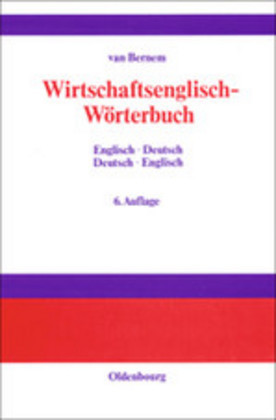 Wirtschaftsenglisch-Wörterbuch