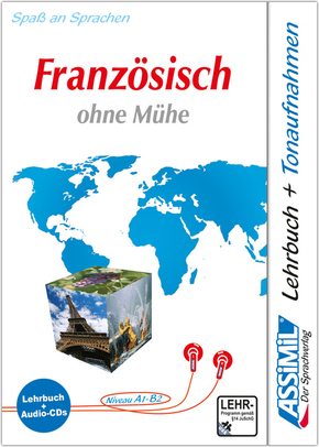 Assimil Französisch ohne Mühe: Lehrbuch und 4 Audio-CDs