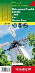 Freytag & Berndt Wander-, Rad- und Freizeitkarte Nationalpark Thayatal, Znaim, Retz, Gars am Kamp