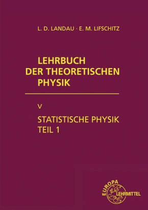 Statistische Physik Teil 1 - Tl.1