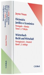 Wörterbuch Recht und Wirtschaft Band I: Portugiesisch - Deutsch. Português-Alemao -