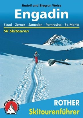 Rother Skitourenführer Engadin