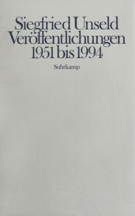 Veröffentlichungen 1951 bis 1994