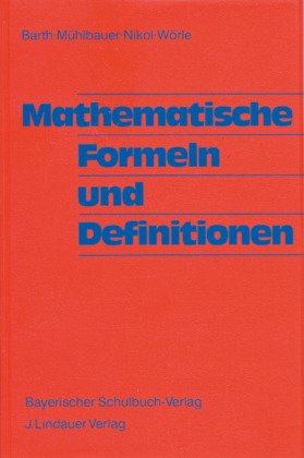 Mathematische Formeln und Definitionen