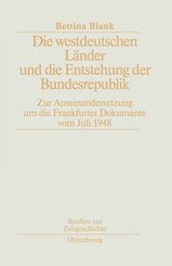 Die westdeutschen L&auml;nder und die Entstehung der Bundesrepublik