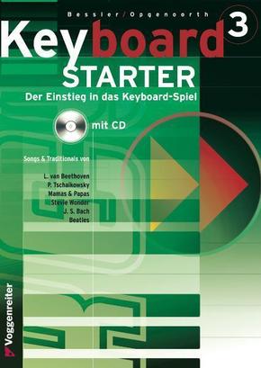 Keyboard-Starter, m. Audio-CD - Bd.3