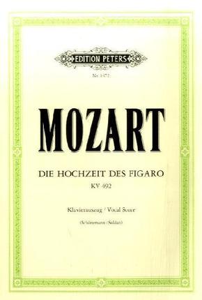 Die Hochzeit des Figaro, KV 492, Klavierauszug