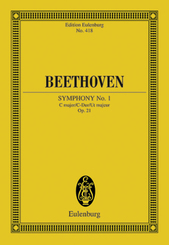 Sinfonie Nr.1 C-Dur op.21, Partitur