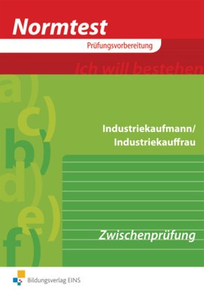 Normtest Industriekaufmann / Industriekauffrau