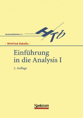 Einführung in die Analysis - Bd.1