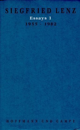 Werkausgabe in Einzelbänden / Essays 1 - Tl.1