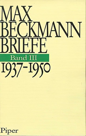Die Briefe, 3 Bde.: 1937-1950