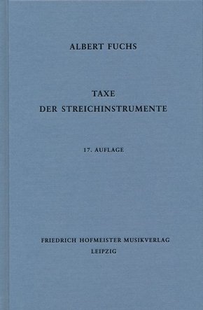 Taxe der Streichinstrumente