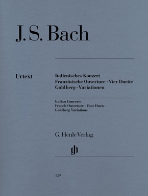 Johann Sebastian Bach - Italienisches Konzert, Französische Ouverture, Vier Duette, Goldberg-Variationen