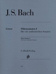 Sonaten für Flöte und Klavier (Cembalo): Johann Sebastian Bach - Flötensonaten, Band I (Die vier authentischen Sonaten)