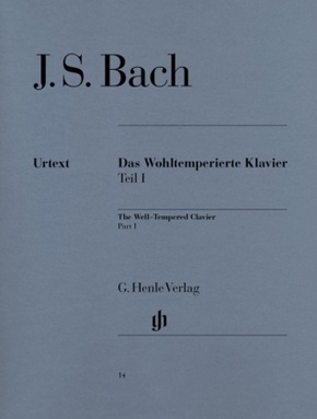 Das Wohltemperierte Klavier, mit Fingersätzen: Johann Sebastian Bach - Das Wohltemperierte Klavier Teil I BWV 846-869