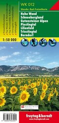 Freytag & Berndt Wander-, Rad- und Freizeitkarte Hohe Wand, Schneebergland, Gutensteiner Alpen, Piestingtal, Lilienfeld,