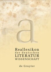 Reallexikon der deutschen Literaturwissenschaft, 3 Teile