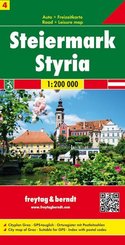 Freytag & Berndt Autokarte Steiermark