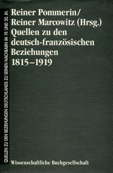 Quellen zu den deutsch-französischen Beziehungen 1815-1919