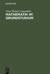 Mathematik im Grundstudium