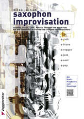 Saxophon Improvisation, m. Audio-CD