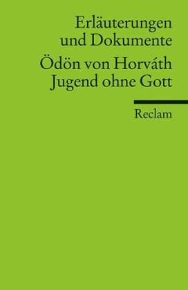 Ödön Horvath 'Jugend ohne Gott'